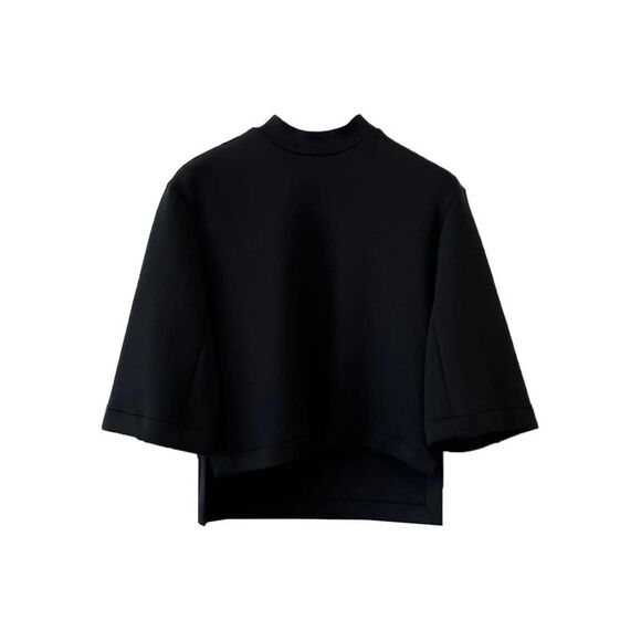 Moncler X Edward Enninful Black Tops - T-Shirts & Jerseys Women